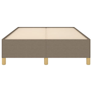 Σκελετός Κρεβατιού Χωρίς Στρώμα Taupe 120x200 εκ. Υφασμάτινο