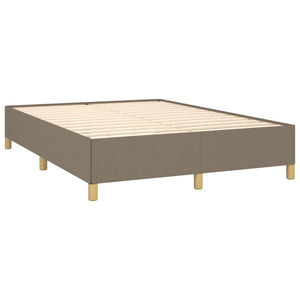 Σκελετός Κρεβατιού Χωρίς Στρώμα Taupe 140x190 εκ. Υφασμάτινο