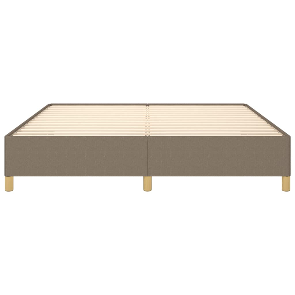 Σκελετός Κρεβατιού Χωρίς Στρώμα Taupe 180x200 εκ. Υφασμάτινο