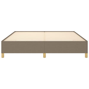 Σκελετός Κρεβατιού Χωρίς Στρώμα Taupe 180x200 εκ. Υφασμάτινο