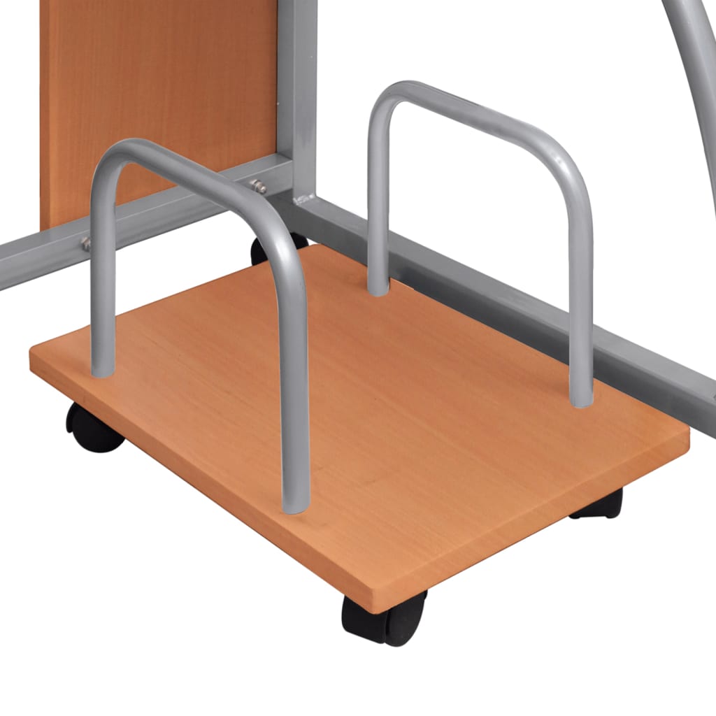 Γραφείο Υπολογιστή Καφέ 110 x 52 x 88,5 εκ. Επεξεργασμένο Ξύλο - PAKOBAZAAR