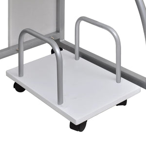Γραφείο Υπολογιστή Λευκό 110 x 52 x 88,5 εκ. Επεξεργασμένο Ξύλο - PAKOBAZAAR