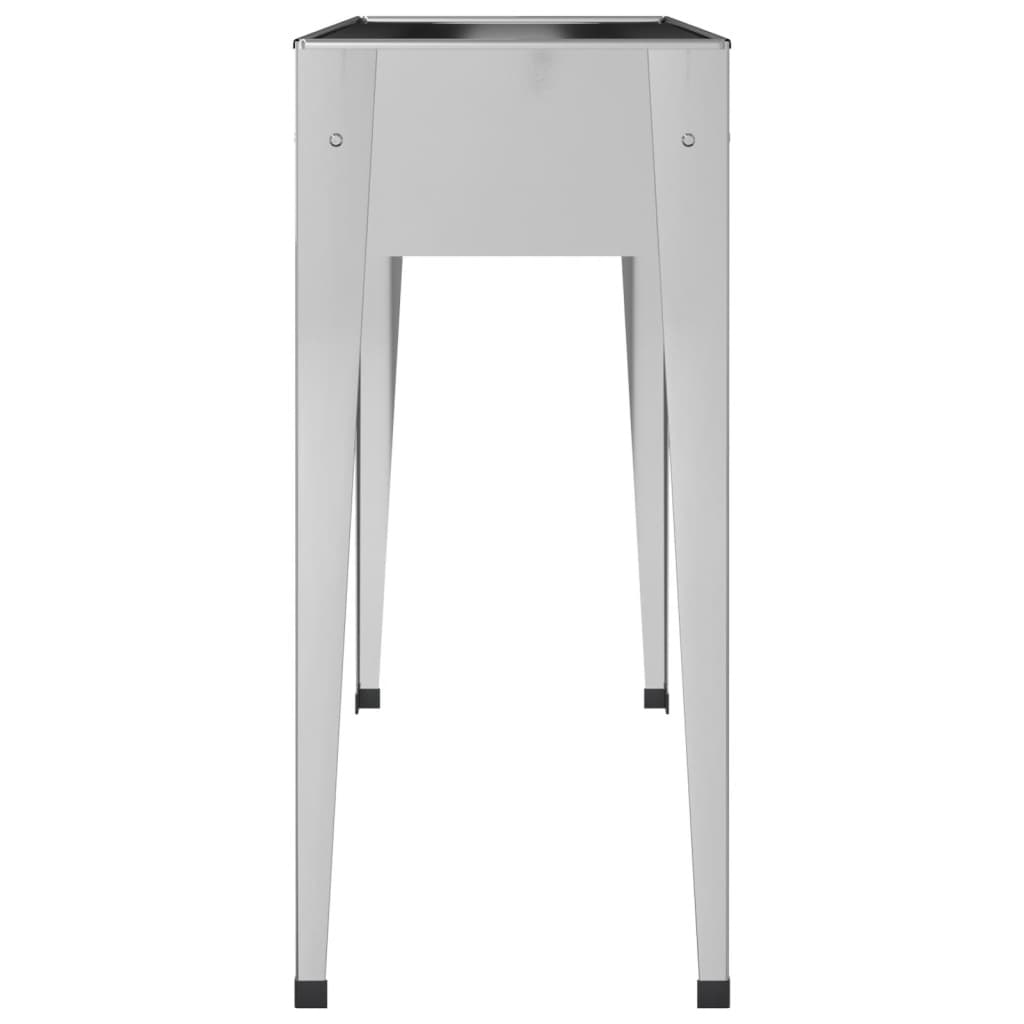 Ζαρντινιέρα 100,5 x 40,5 x 90 εκ. Γαλβανισμένος Χάλυβας - PAKOBAZAAR