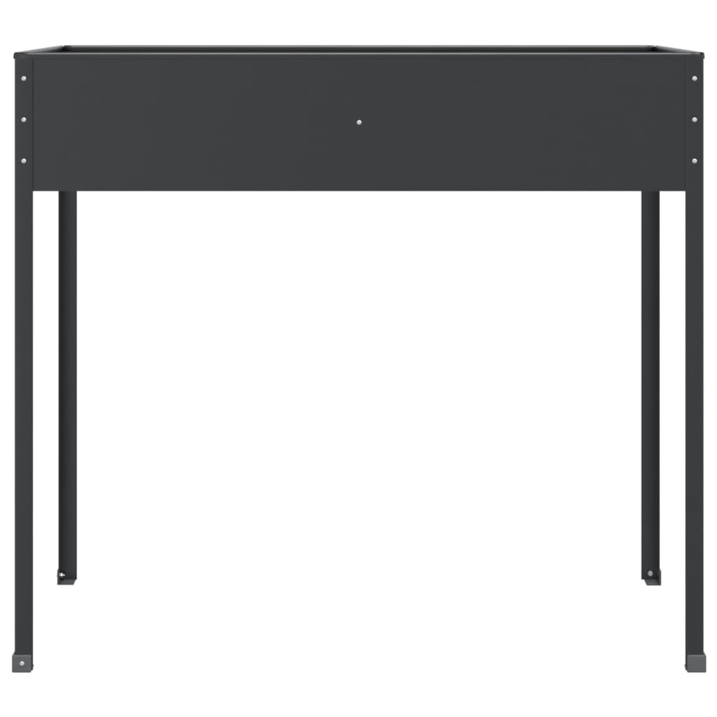 Ζαρντινιέρα Ανθρακί 100,5 x 40,5 x 90 εκ. Γαλβανισμένος Χάλυβας - PAKOBAZAAR