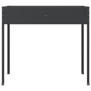 Ζαρντινιέρα Ανθρακί 100,5 x 40,5 x 90 εκ. Γαλβανισμένος Χάλυβας - PAKOBAZAAR