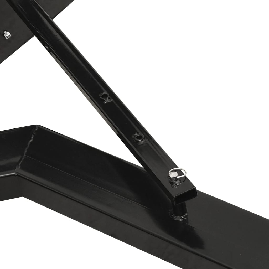 Εκχιονιστικό για Περονοφόρο Μαύρο 150 x 38 εκ. - Pakobazaar