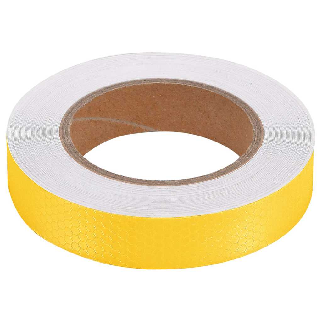 Ταινία Ανακλαστική Κίτρινη 2,5 εκ. x 20 μ. από PVC