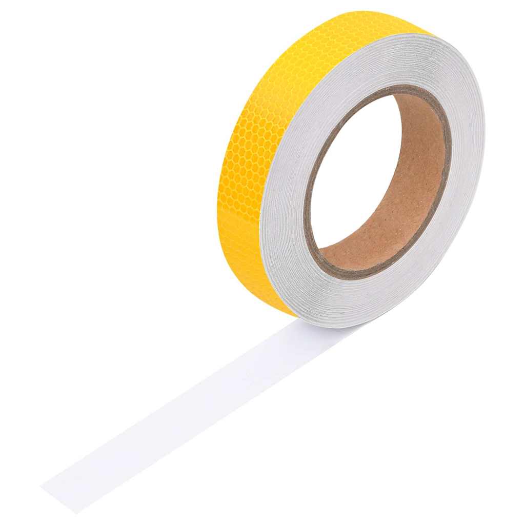 Ταινία Ανακλαστική Κίτρινη 2,5 εκ. x 20 μ. από PVC