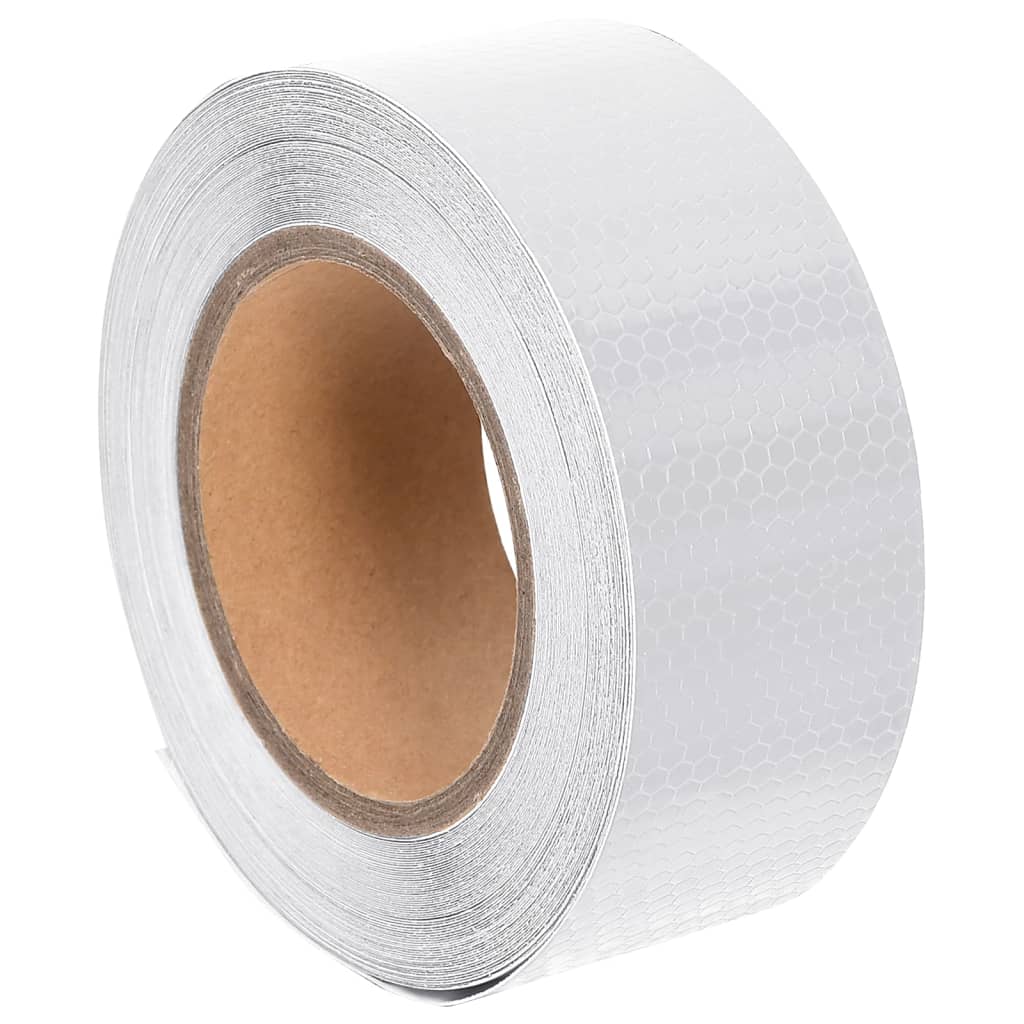 Ταινία Ανακλαστική Λευκή 5 εκ. x 20 μ. από PVC - PAKOBAZAAR