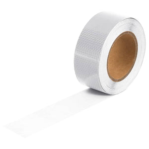 Ταινία Ανακλαστική Λευκή 5 εκ. x 20 μ. από PVC - PAKOBAZAAR