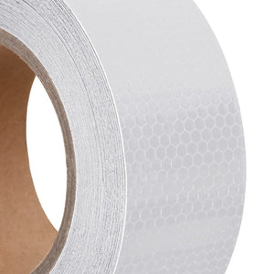 Ταινία Ανακλαστική Λευκή 5 εκ. x 20 μ. από PVC - PAKOBAZAAR