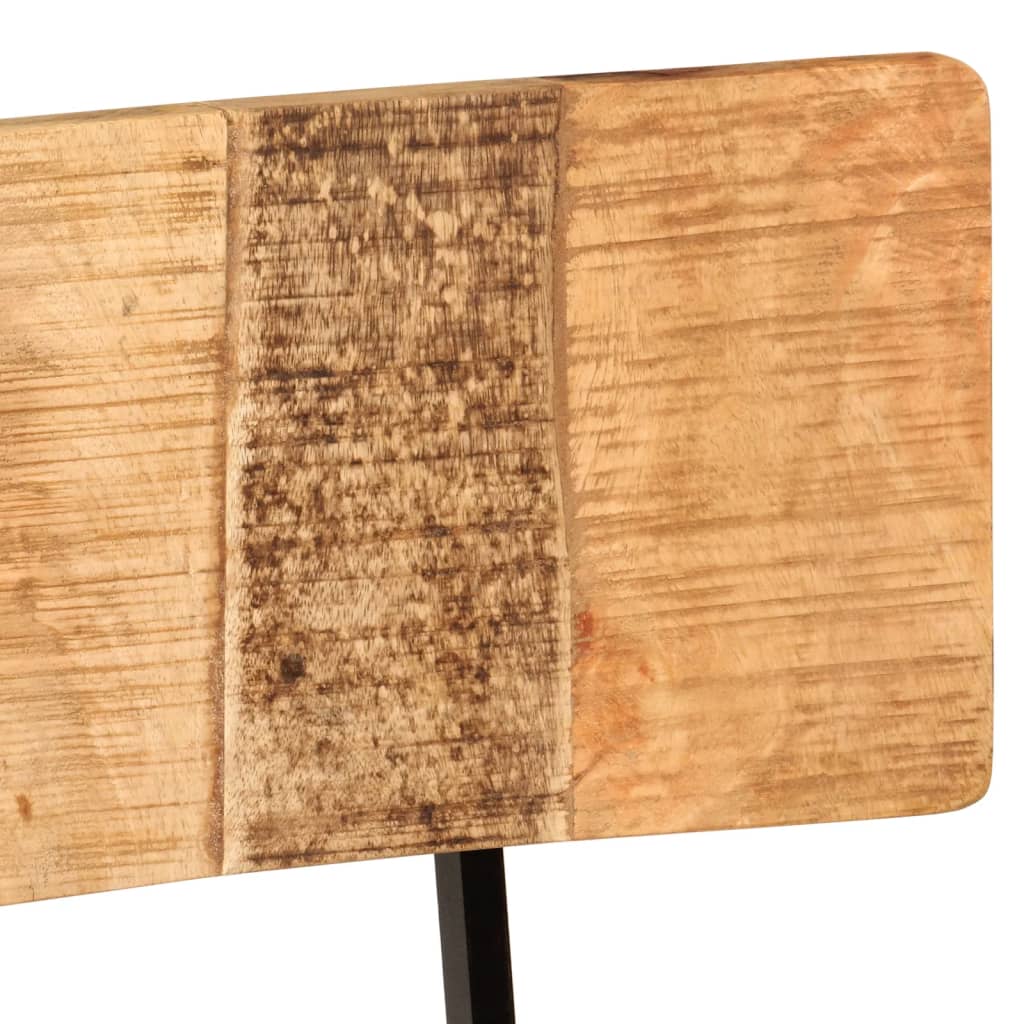 Καρέκλες Τραπεζαρίας 2 τεμ. 44 x 40 x 80 εκ. Μασίφ Ξύλο Μάνγκο - Pakobazaar