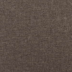 Καναπές Διθέσιος Taupe 120 εκ. Υφασμάτινος