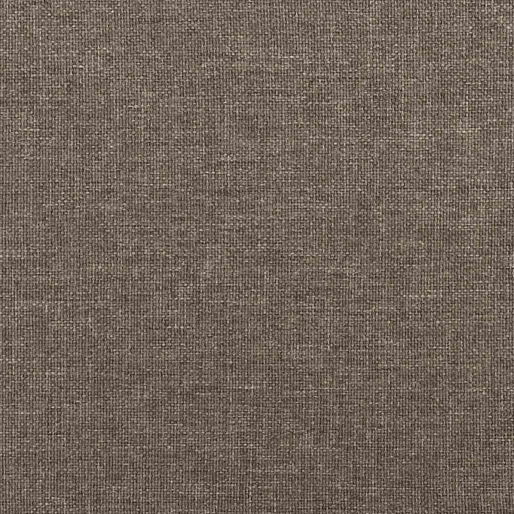 Καναπές Τριθέσιος Taupe 180 εκ. Υφασμάτινος
