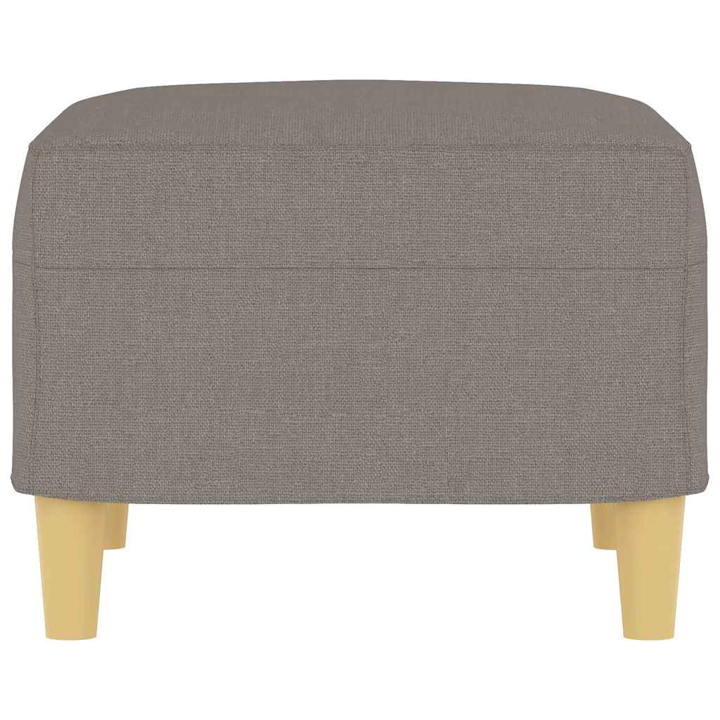 Υποπόδιο Taupe 60x50x41 εκ. Υφασμάτινο