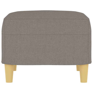 Υποπόδιο Taupe 60x50x41 εκ. Υφασμάτινο