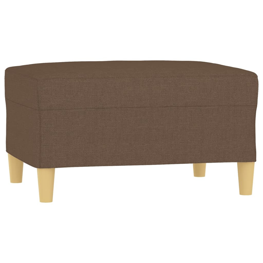 Υποπόδιο Καφέ 70 x 55 x 41 εκ. Υφασμάτινο - Pakobazaar