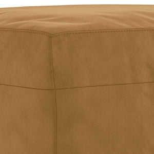 Υποπόδιο Καφέ 60x50x41 εκ. Βελούδινο - Pakobazaar