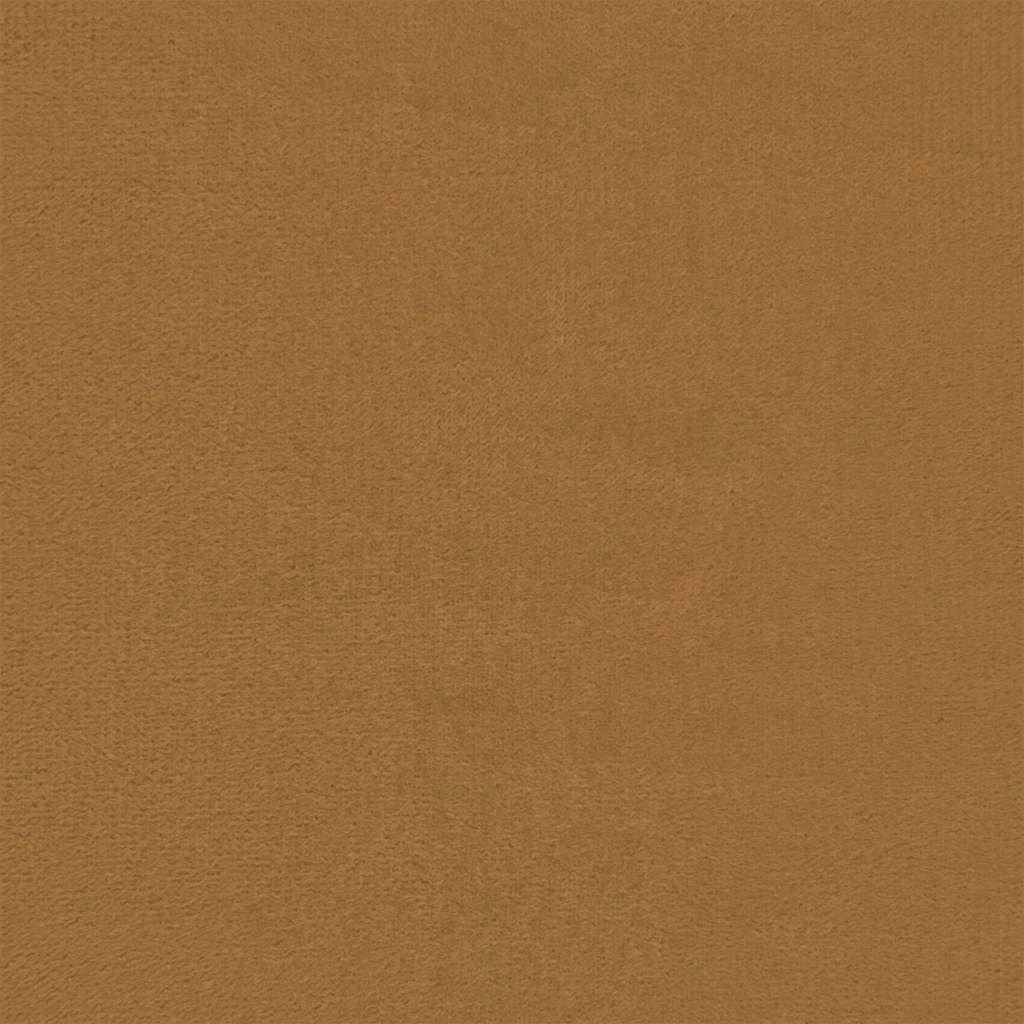 Υποπόδιο Καφέ 60x50x41 εκ. Βελούδινο - Pakobazaar