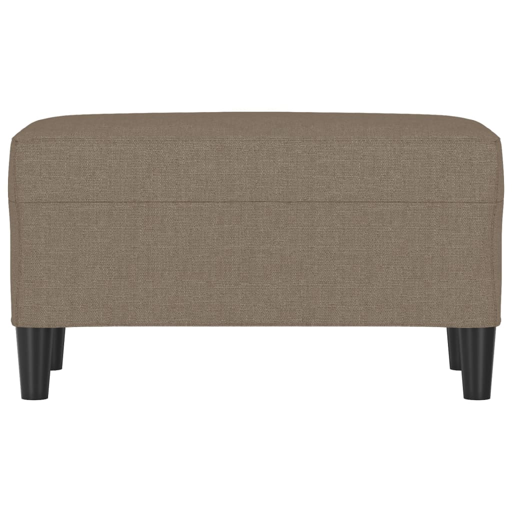 Πάγκος Taupe 70 x 35 x 41 εκ. Υφασμάτινος - Pakobazaar