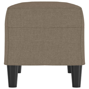 Πάγκος Taupe 70 x 35 x 41 εκ. Υφασμάτινος - Pakobazaar