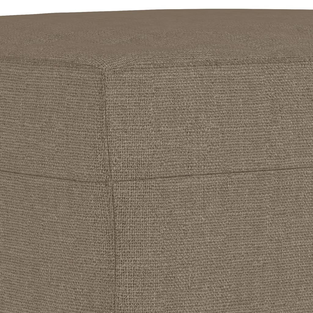 Πάγκος Taupe 70 x 35 x 41 εκ. Υφασμάτινος - Pakobazaar