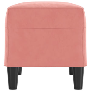 Πάγκος Ροζ 70 x 35 x 41 εκ. Βελούδινος - Pakobazaar