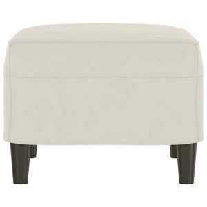 Πάγκος Κρεμ 70 x 35 x 41 εκ. Βελούδινος - Pakobazaar