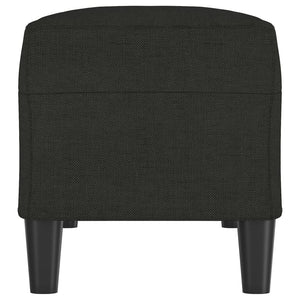 Πάγκος Μαύρος 100x35x41 εκ. Υφασμάτινος