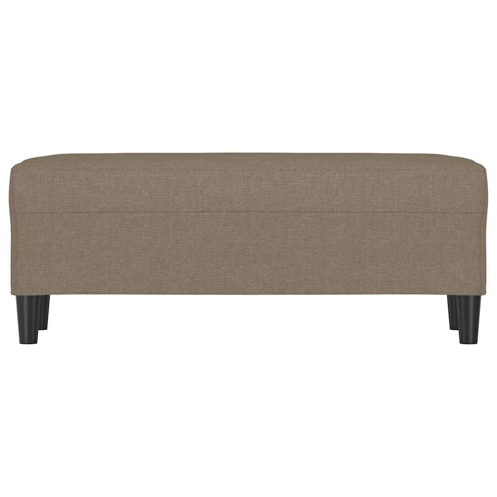 Πάγκος Taupe 100x35x41 εκ. Υφασμάτινος