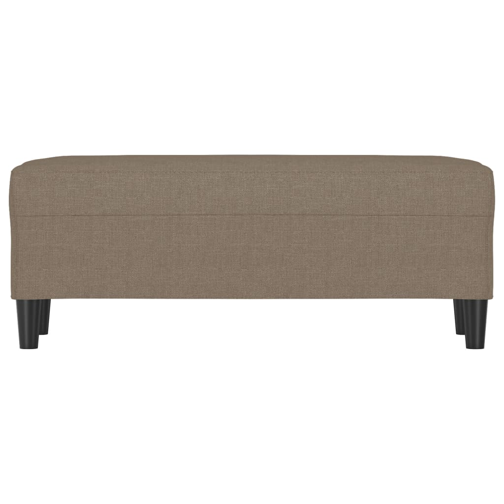 Πάγκος Taupe 100x35x41 εκ. Υφασμάτινος