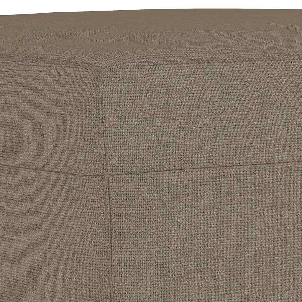 Πάγκος Taupe 100x35x41 εκ. Υφασμάτινος