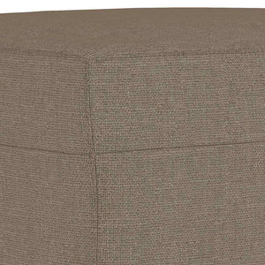 Πάγκος Taupe 100x35x41 εκ. Υφασμάτινος
