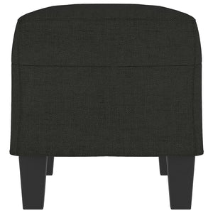 Πάγκος Μαύρος 70 x 35 x 41 εκ. Υφασμάτινος