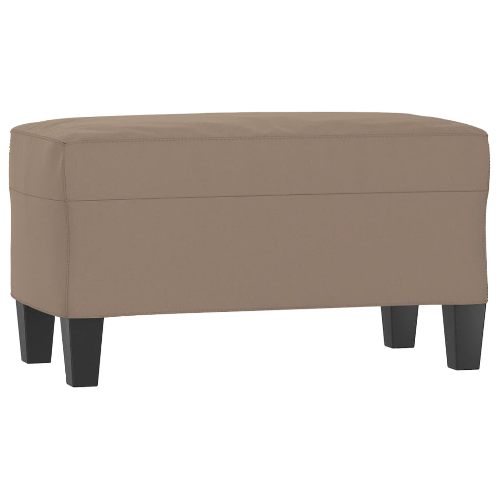 Πάγκος Taupe 70 x 35 x 41 εκ. από Ύφασμα Μικροϊνών