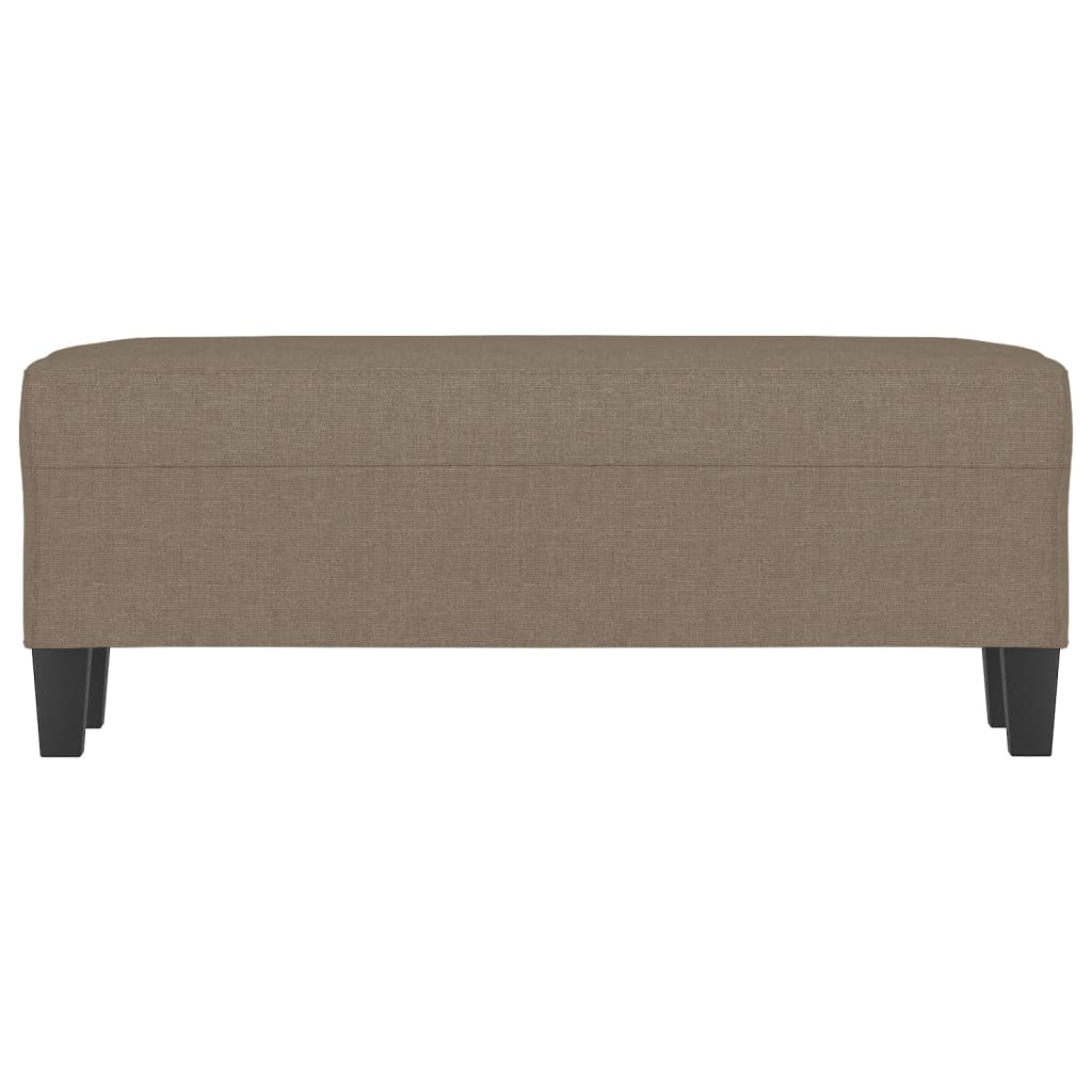 Πάγκος Taupe 100x35x41 εκ. Υφασμάτινος