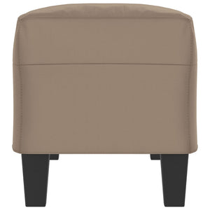 Πάγκος Taupe 100x35x41 εκ. από Ύφασμα Μικροϊνών