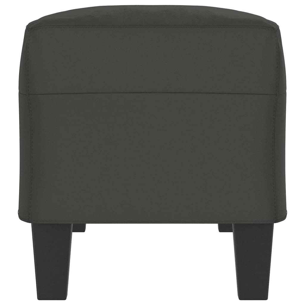 Πάγκος Σκούρο Γκρι 100x35x41 εκ. από Ύφασμα Μικροϊνών