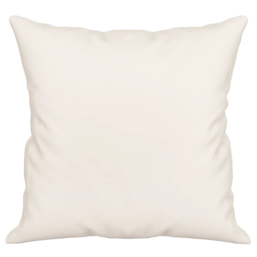 Μαξιλάρια Διακοσμητικά 2 τεμ. Μπεζ 40x40 εκ. Ύφασμα Μικροϊνών