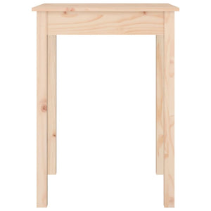 Τραπεζαρία 55 x 55 x 75 εκ. από Μασίφ Ξύλο Πεύκου - Pakobazaar