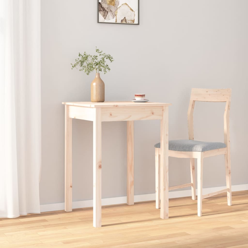 Τραπεζαρία 55 x 55 x 75 εκ. από Μασίφ Ξύλο Πεύκου
