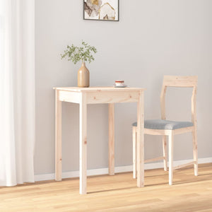 Τραπεζαρία 55 x 55 x 75 εκ. από Μασίφ Ξύλο Πεύκου - Pakobazaar