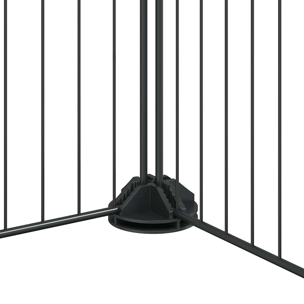 Κλουβί Κατοικίδιων με 36 Πάνελ + Πόρτα Μαύρο 35 x 35εκ Ατσάλινο - PAKOBAZAAR