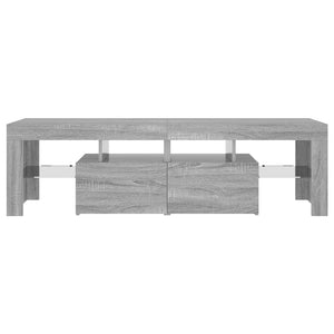 Έπιπλο Τηλεόρασης με LED Γκρι Sonoma 140 x 36,5 x 40 εκ. - Pakobazaar