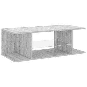 Έπιπλο Τηλεόρασης με LED Γκρι Sonoma 90 x 39 x 30 εκ. - Pakobazaar