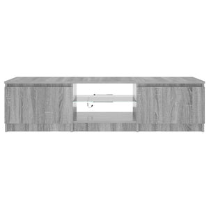 Έπιπλο Τηλεόρασης με LED Γκρι Sonoma 140 x 40 x 36 εκ. - Pakobazaar