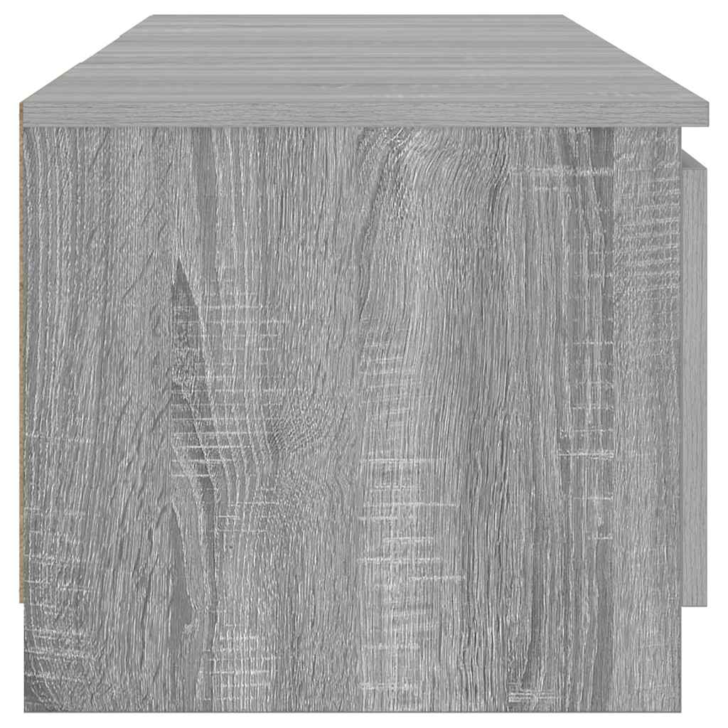 Έπιπλο Τηλεόρασης με LED Γκρι Sonoma 140 x 40 x 36 εκ. - Pakobazaar
