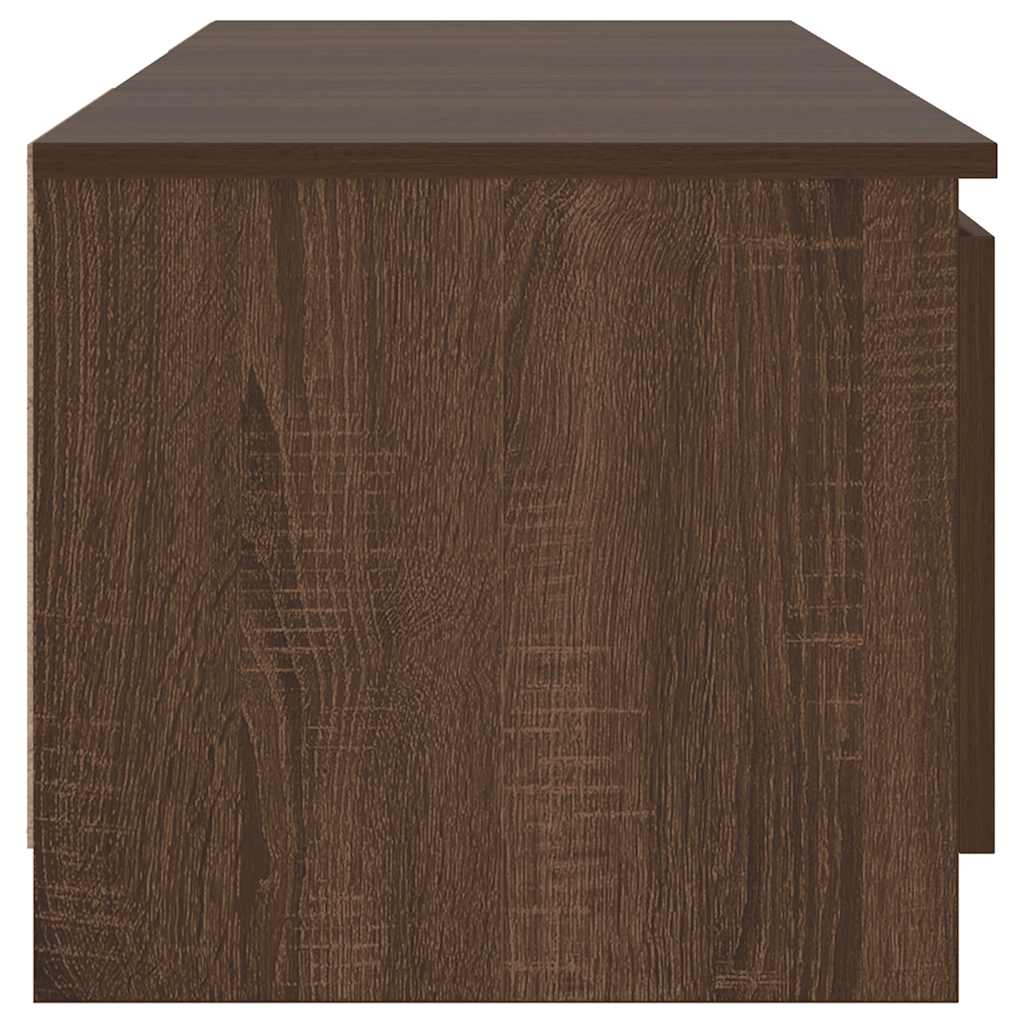 Έπιπλο Τηλεόρασης με LED Καφέ δρυς 140x40x36 εκ. - Pakobazaar