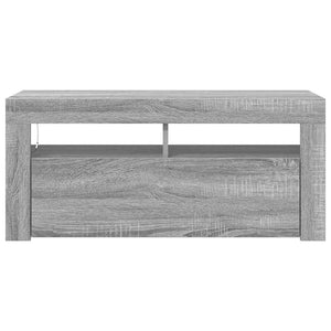 Έπιπλο Τηλεόρασης με LED Γκρι Sonoma 90x35x40 εκ. - Pakobazaar