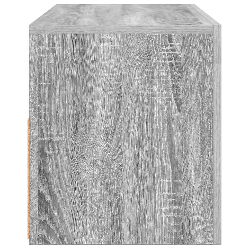 Έπιπλο Τηλεόρασης με LED Γκρι Sonoma 90x35x40 εκ. - Pakobazaar